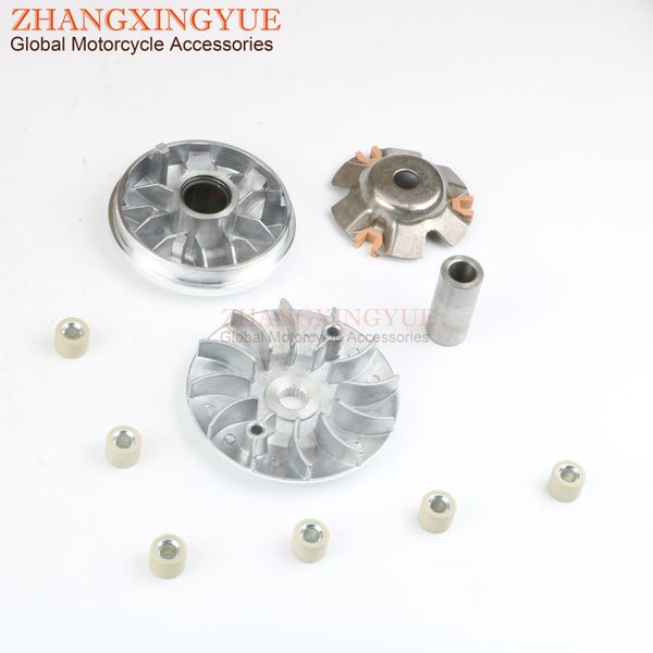 variator set w / 9g-18g 18x14mm rollers for sym symply 125 symphony orbit fiddle 2 x-pro fiddle 2 tonik 125 cc 150cc 4t